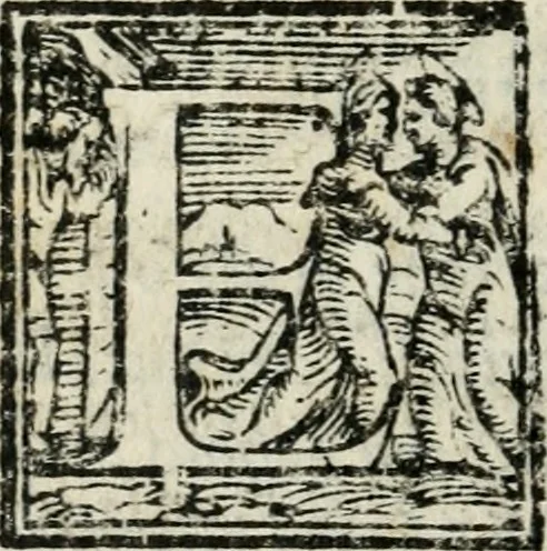 An illustration from Descrizione dell'entrata della sereniss. reina Giouanna d'Austria et dell'apparato, fatto in Firenze nella venuta, & per le felicissime nozze di S. Altezza et dell'illustrissimo, & eccellentiss. s. Don Francesco de Medici, prencipe di Fiorenza, & di Siena, 1566, leaf 63