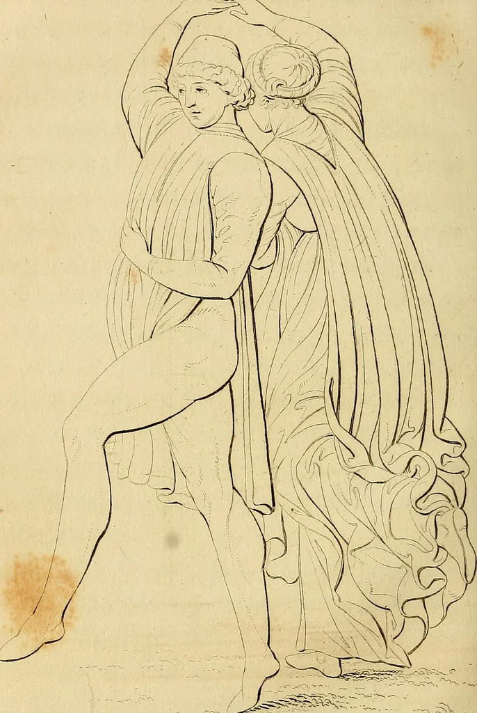 An illustration from Descrizione delle pitture del Campo Santo di Pisa coll' indicazione dei monumenti ivi raccolt, 1837, leaf 190