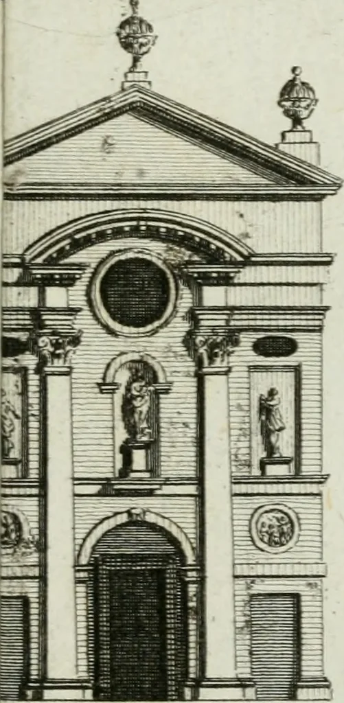 An illustration from Descrizione delle architetture, pitture e scolture di Vicenza, con alcune osservazioni, 1779, leaf 176