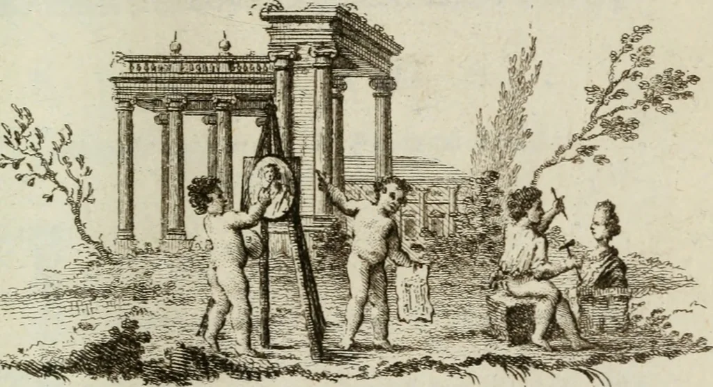An illustration from Descrizione delle architetture, pitture e scolture di Vicenza, con alcune osservazioni, 1779, leaf 182