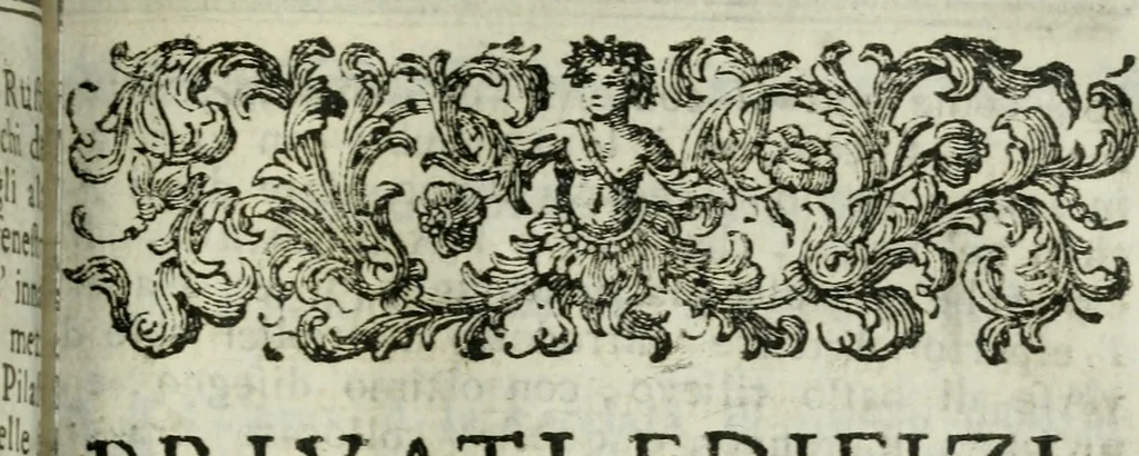 An illustration from Descrizione delle architetture, pitture e scolture di Vicenza, con alcune osservazioni, 1779, leaf 226