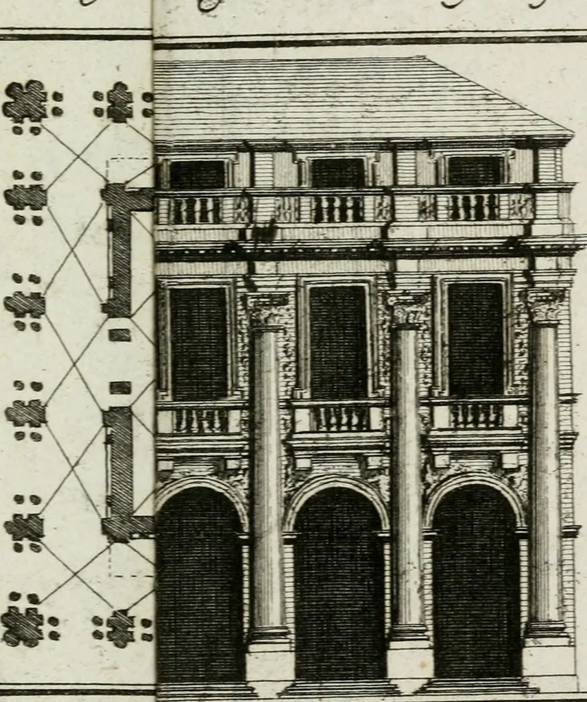 An illustration from Descrizione delle architetture, pitture e scolture di Vicenza, con alcune osservazioni, 1779, leaf 322