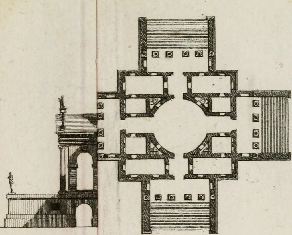An illustration from Descrizione delle architetture, pitture e scolture di Vicenza, con alcune osservazioni, 1779, leaf 326
