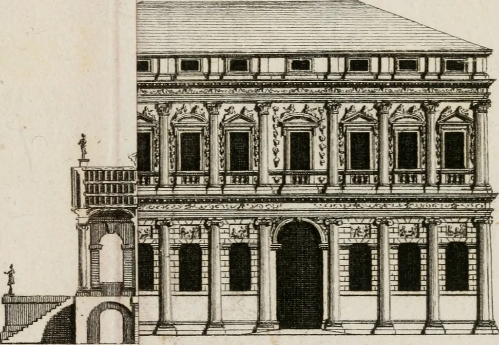 An illustration from Descrizione delle architetture, pitture e scolture di Vicenza, con alcune osservazioni, 1779, leaf 326
