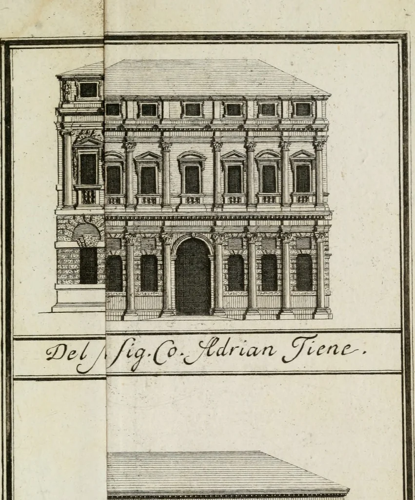 An illustration from Descrizione delle architetture, pitture e scolture di Vicenza, con alcune osservazioni, 1779, leaf 328