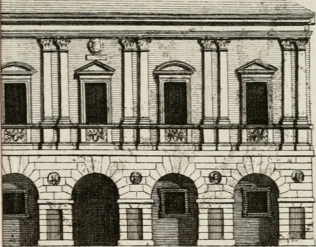 An illustration from Descrizione delle architetture, pitture e scolture di Vicenza, con alcune osservazioni, 1779, leaf 330