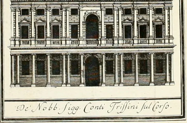An illustration from Descrizione delle architetture, pitture e scolture di Vicenza, con alcune osservazioni, 1779, leaf 331