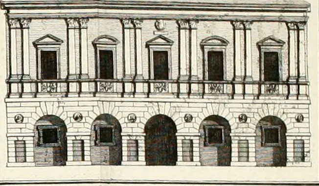 An illustration from Descrizione delle architetture, pitture e scolture di Vicenza, con alcune osservazioni, 1779, leaf 331