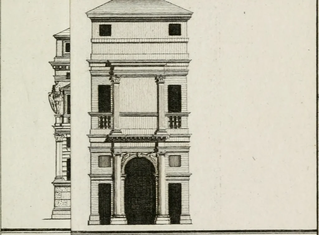 An illustration from Descrizione delle architetture, pitture e scolture di Vicenza, con alcune osservazioni, 1779, leaf 332