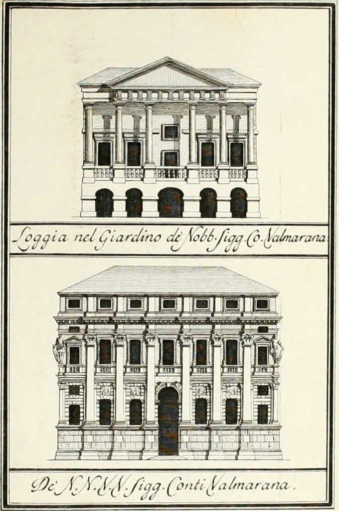 An illustration from Descrizione delle architetture, pitture e scolture di Vicenza, con alcune osservazioni, 1779, leaf 333