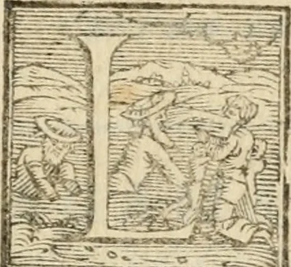 An illustration from Descrizione del magnificentiss. apparato, e de' maravigliosi intermedi : fatti per la commedia rappresentata in Firenze nelle felicissime nozze degl'illustrissimi ed eccellentissmi signori il signor don Cesare d'Este, e la signora donna Virginia Medici, 1586, leaf 60