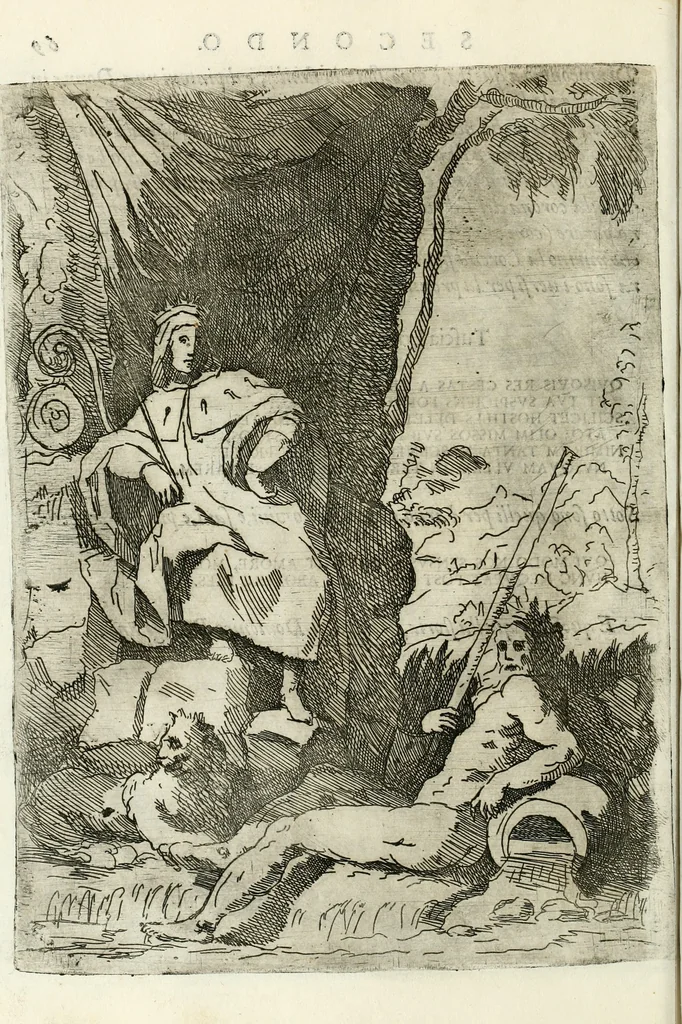 An illustration from Descrizione del regale apparato per le nozze della serenissima Madama Cristina di Loreno, moglie del serenissimo don Ferdinando Medici, III. granduca di Toscana, 1589, leaf 115
