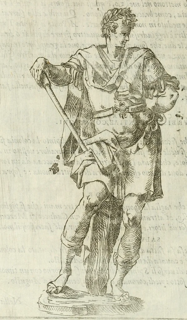 An illustration from Descrizione del regale apparato per le nozze della serenissima Madama Cristina di Loreno, moglie del serenissimo don Ferdinando Medici, III. granduca di Toscana, 1589, leaf 119