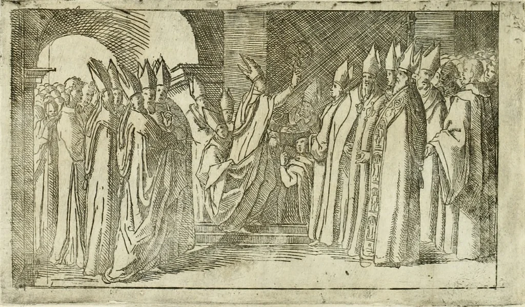 An illustration from Descrizione del regale apparato per le nozze della serenissima Madama Cristina di Loreno, moglie del serenissimo don Ferdinando Medici, III. granduca di Toscana, 1589, leaf 157