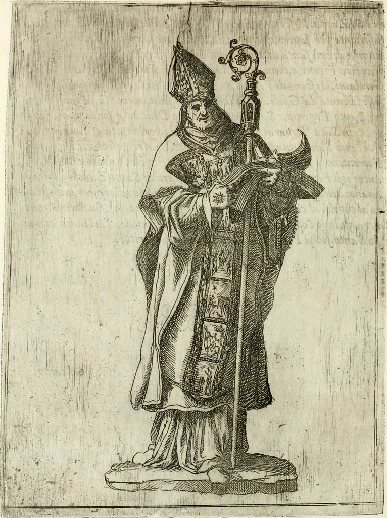 An illustration from Descrizione del regale apparato per le nozze della serenissima Madama Cristina di Loreno, moglie del serenissimo don Ferdinando Medici, III. granduca di Toscana, 1589, leaf 161