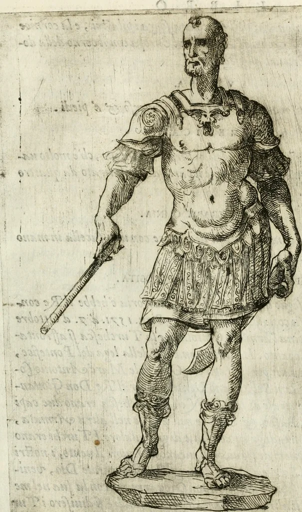 An illustration from Descrizione del regale apparato per le nozze della serenissima Madama Cristina di Loreno, moglie del serenissimo don Ferdinando Medici, III. granduca di Toscana, 1589, leaf 188