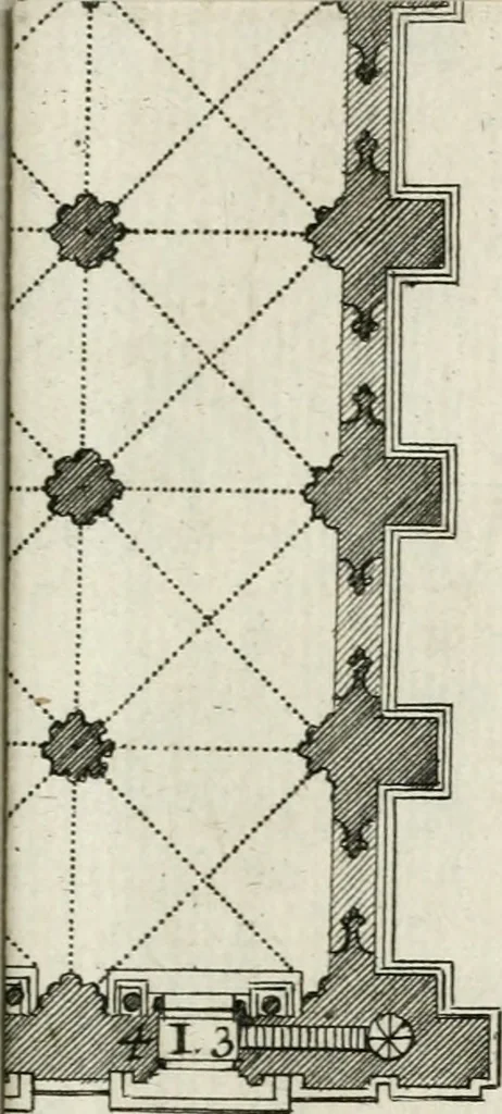 An illustration from Descrizione di Milano : ornata con molti disegni in rame delle fabbriche più cospicue, che si trovano in questa metropoli, 1737, leaf 110