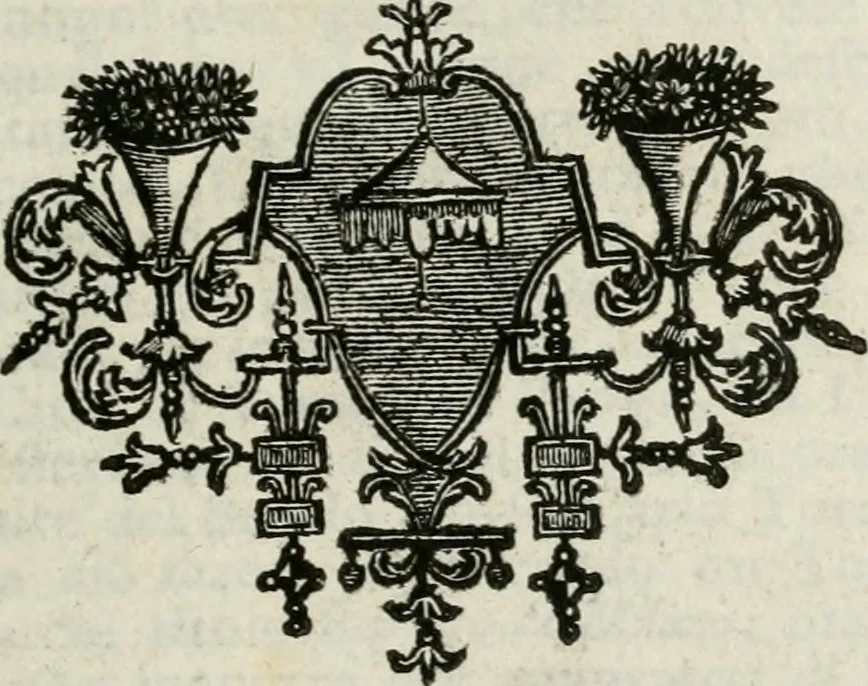 An illustration from Descrizione di Milano : ornata con molti disegni in rame delle fabbriche più cospicue, che si trovano in questa metropoli, 1737, leaf 14