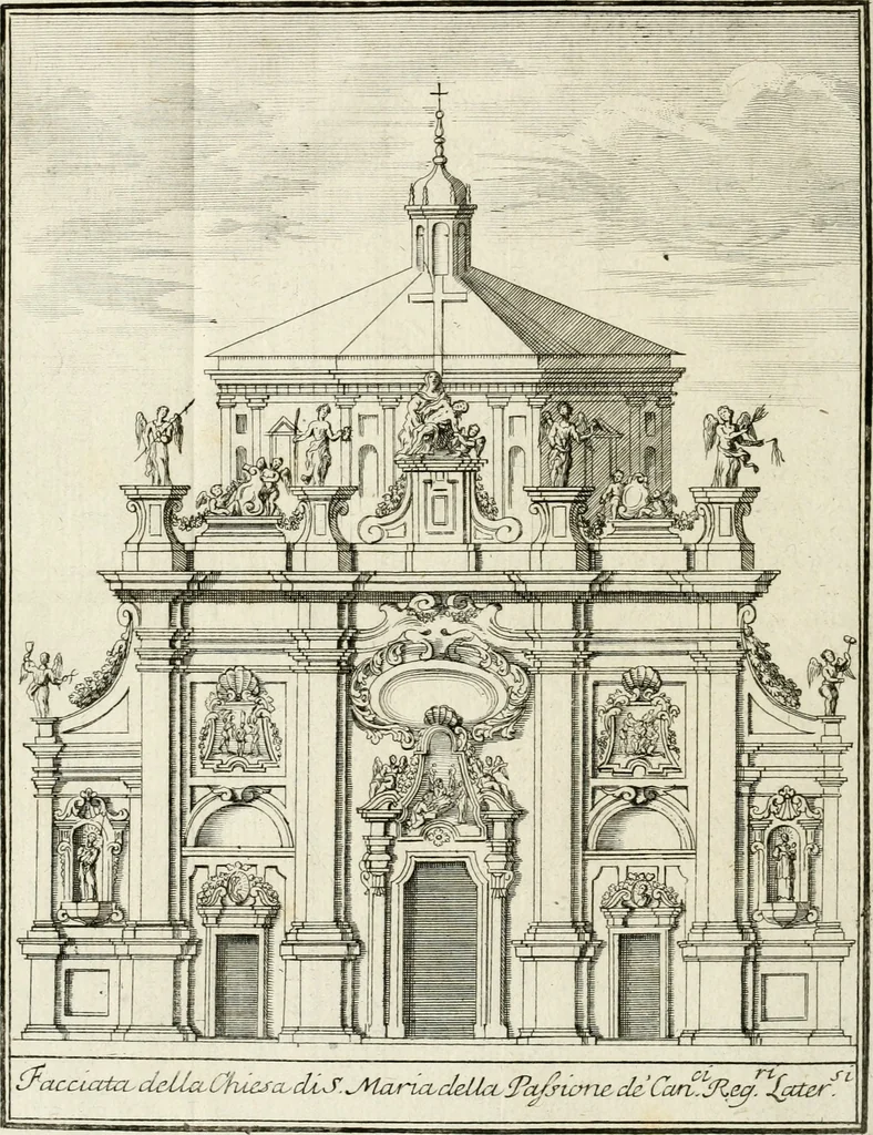 An illustration from Descrizione di Milano : ornata con molti disegni in rame delle fabbriche più cospicue, che si trovano in questa metropoli, 1737, leaf 329