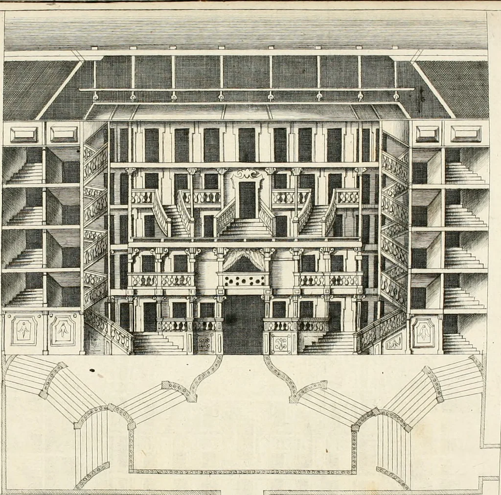 An illustration from Descrizione di Milano : ornata con molti disegni in rame delle fabbriche più cospicue, che si trovano in questa metropoli, 1737, leaf 177