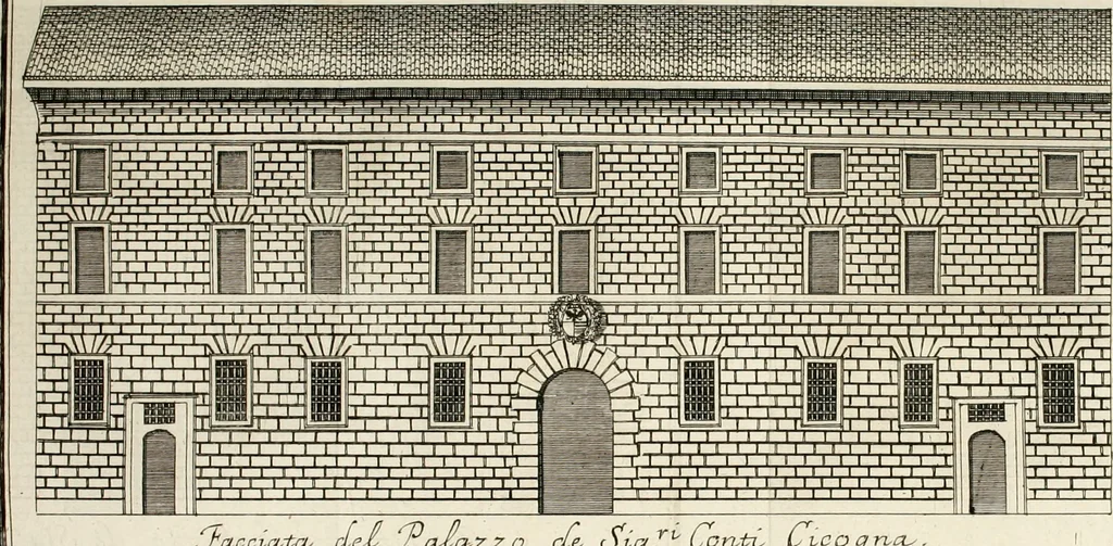 An illustration from Descrizione di Milano : ornata con molti disegni in rame delle fabbriche più cospicue, che si trovano in questa metropoli, 1737, leaf 299