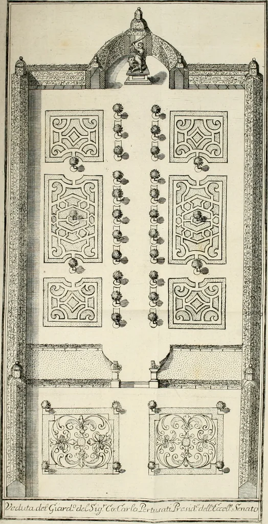 An illustration from Descrizione di Milano : ornata con molti disegni in rame delle fabbriche più cospicue, che si trovano in questa metropoli, 1737, leaf 383