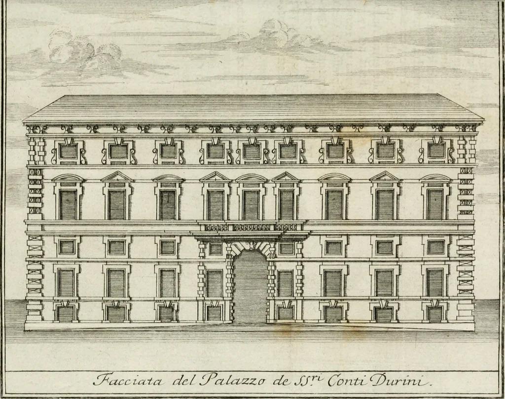 An illustration from Descrizione di Milano : ornata con molti disegni in rame delle fabbriche più cospicue, che si trovano in questa metropoli, 1737, leaf 62