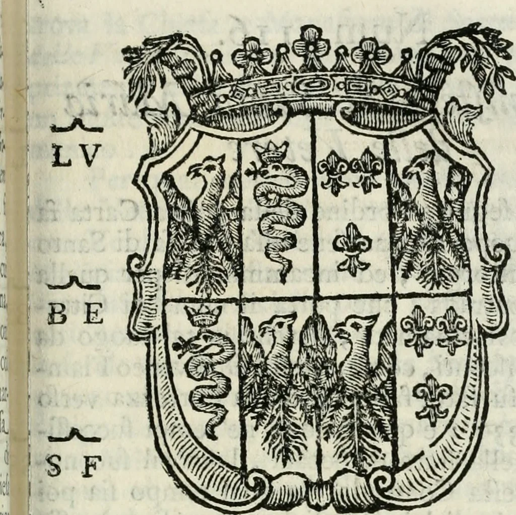 An illustration from Descrizione di Milano : ornata con molti disegni in rame delle fabbriche più cospicue, che si trovano in questa metropoli, 1737, leaf 280