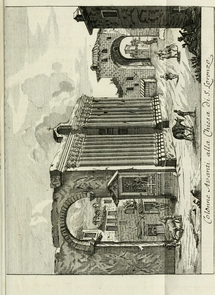 An illustration from Descrizione di Milano : ornata con molti disegni in rame delle fabbriche più cospicue, che si trovano in questa metropoli, 1737, leaf 330