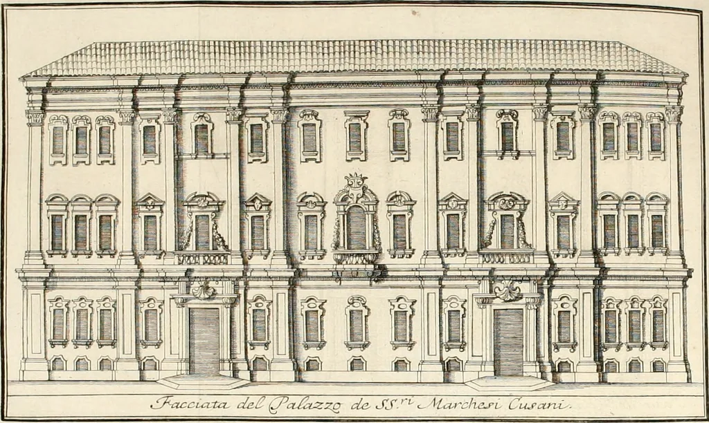 An illustration from Descrizione di Milano : ornata con molti disegni in rame delle fabbriche più cospicue, che si trovano in questa metropoli, 1737, leaf 288