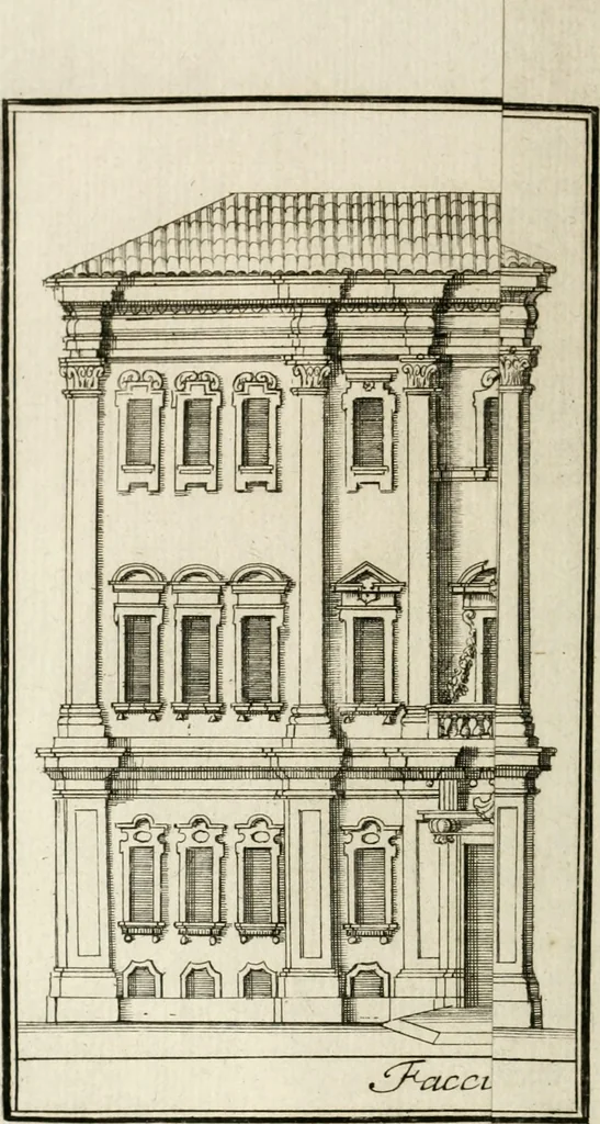 An illustration from Descrizione di Milano : ornata con molti disegni in rame delle fabbriche più cospicue, che si trovano in questa metropoli, 1737, leaf 289