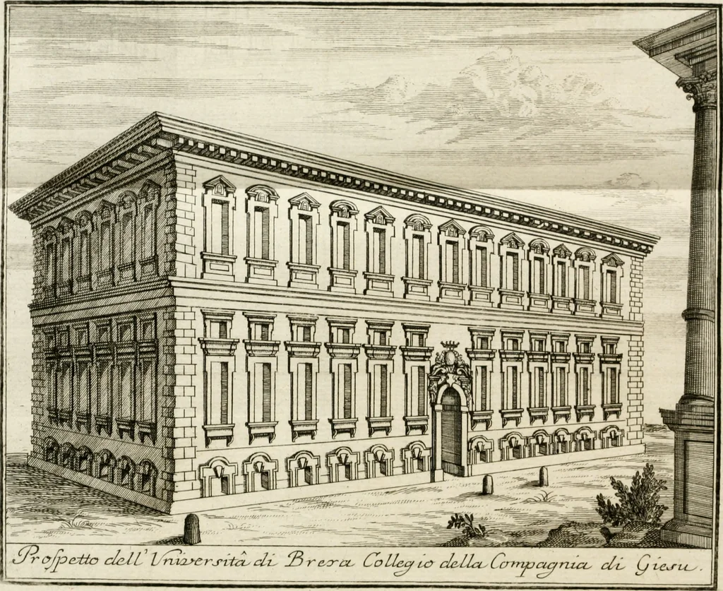 An illustration from Descrizione di Milano : ornata con molti disegni in rame delle fabbriche più cospicue, che si trovano in questa metropoli, 1737, leaf 299