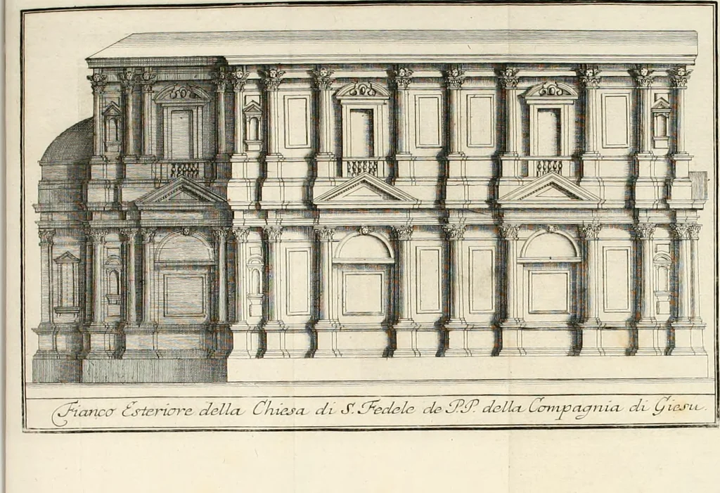 An illustration from Descrizione di Milano : ornata con molti disegni in rame delle fabbriche più cospicue, che si trovano in questa metropoli, 1737, leaf 479