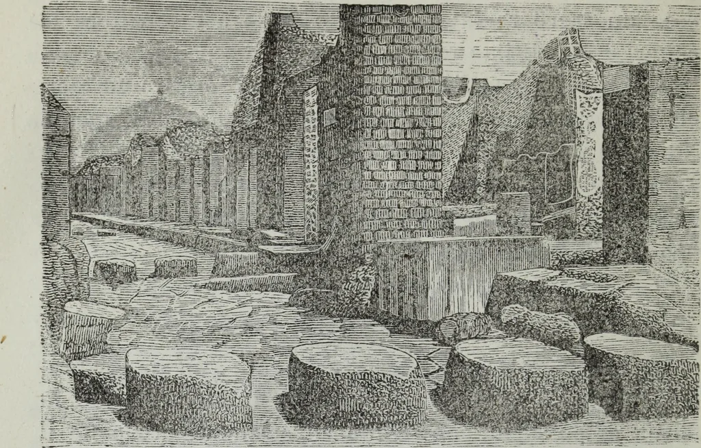 An illustration from Descrizione di Pompeii, 1875, leaf 369