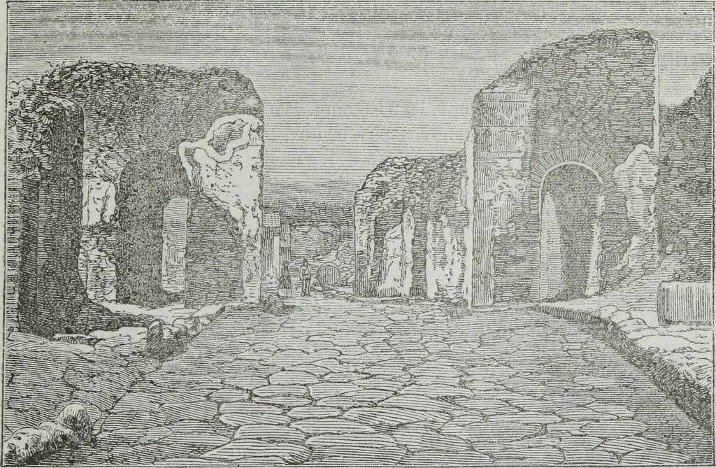 An illustration from Descrizione di Pompeii, 1875, leaf 82