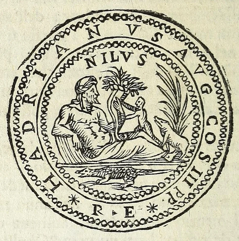 An illustration from Descrizione di Roma antica : formata nuouamente con le autorità di Bartolomeo Marliani, Onofrio Panuinio, Alessandro Donati, Faminio Nardini, e d'altri celebri scrittori antichi, & antiquarij moderni, accennati nella lettera al lettore. Nella quale si discorre degl' archi, aquedotti, basiliche, circhi, colonne, curie, fori, librerie, naumachie, obelischi, palazzi, pitture, ponti, statue, teatri, anfiteatri, tempij, terme, vie, & altri famosi edificij romani. Accresciuta di moltissime figure in rame, di varie medaglie, e di curiose notizie istoriche, 1697, leaf 314