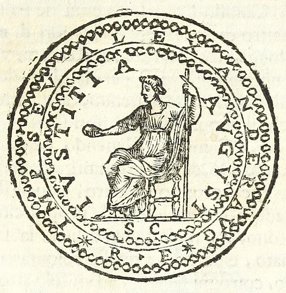 An illustration from Descrizione di Roma moderna : formata nuouamente con le autorità del cardinal Baronio, Alfonso Ciaconio, d'Antonio Bosio, Ottavio Panciroli, e d'altri celebri autori accennati nella lettera al lettore : nella quale si discorre delle sagre basiliche, chiefe, collegij, confraternite, librerie, monasterij, opsedali, fontane, giardini, palazzi, pitture, sculture, e statue più famose, che sono dentro, e fuori della città : come ancora dell'opere pie, indulgenze, e reliquie de' santi custodite nelle dette chiese, e de' sommi pontefici, e cardinali fondatori o restauratori delle medesime : distinta in quattordici rioni, abbellita con figure nuoue di rame, & accresciuta di molte notizie istoriche, 1697, leaf 479