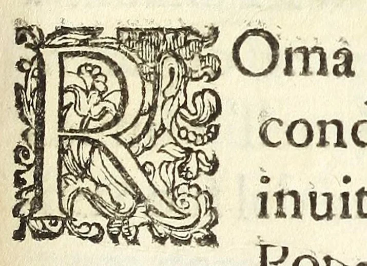 An illustration from Descrizione di Roma moderna : formata nuouamente con le autorità del cardinal Baronio, Alfonso Ciaconio, d'Antonio Bosio, Ottavio Panciroli, e d'altri celebri autori accennati nella lettera al lettore : nella quale si discorre delle sagre basiliche, chiefe, collegij, confraternite, librerie, monasterij, opsedali, fontane, giardini, palazzi, pitture, sculture, e statue più famose, che sono dentro, e fuori della città : come ancora dell'opere pie, indulgenze, e reliquie de' santi custodite nelle dette chiese, e de' sommi pontefici, e cardinali fondatori o restauratori delle medesime : distinta in quattordici rioni, abbellita con figure nuoue di rame, & accresciuta di molte notizie istoriche, 1697, leaf 9