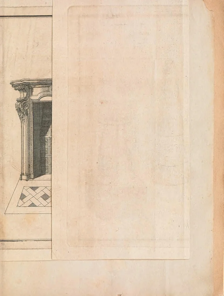 An illustration from Descrizione d'un cammino, e stuffa di nuova invenzione, 1800, leaf 45