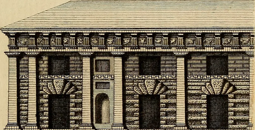 An illustration from Descrizione storica delle pitture del Regio-Ducale Palazzo del Te fuori della porta di Mantova detta Pusterla, con alcune tavole in rame, 1783, leaf 70