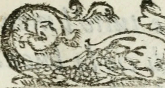 An illustration from Descrizzione de la felicissima entrata del serenis. d. Ferdinando de' Medici cardinale, gran duca di Toscana, nella città di Pisa : con tutti gli archi trionfali, portoni, apparati, imprese, e motti, con le lore interpretazioni, e significati : e con le composizioni, che ci so [sic] son fatte: con le feste, lumi, fuochi artifiziati, & altri segni d'allegrezze, 1588, leaf 146