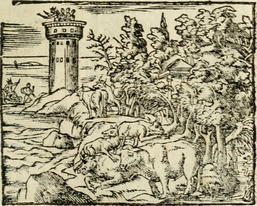 An illustration from Des decorations funebres, ou il est amplement traite' des tentures, des lumieres, des mausolées, catafalques, inscriptions & autres ornemens funebres; avec tout ce qui s'est fait de plus considerable depuis plus d'un siecle, pour les papes, empereurs, rois, reines, cardinaux, princes, prelats, sçavans & personnes illustres en naissance, vertu & dignitè, &c. .., 1684, leaf 176