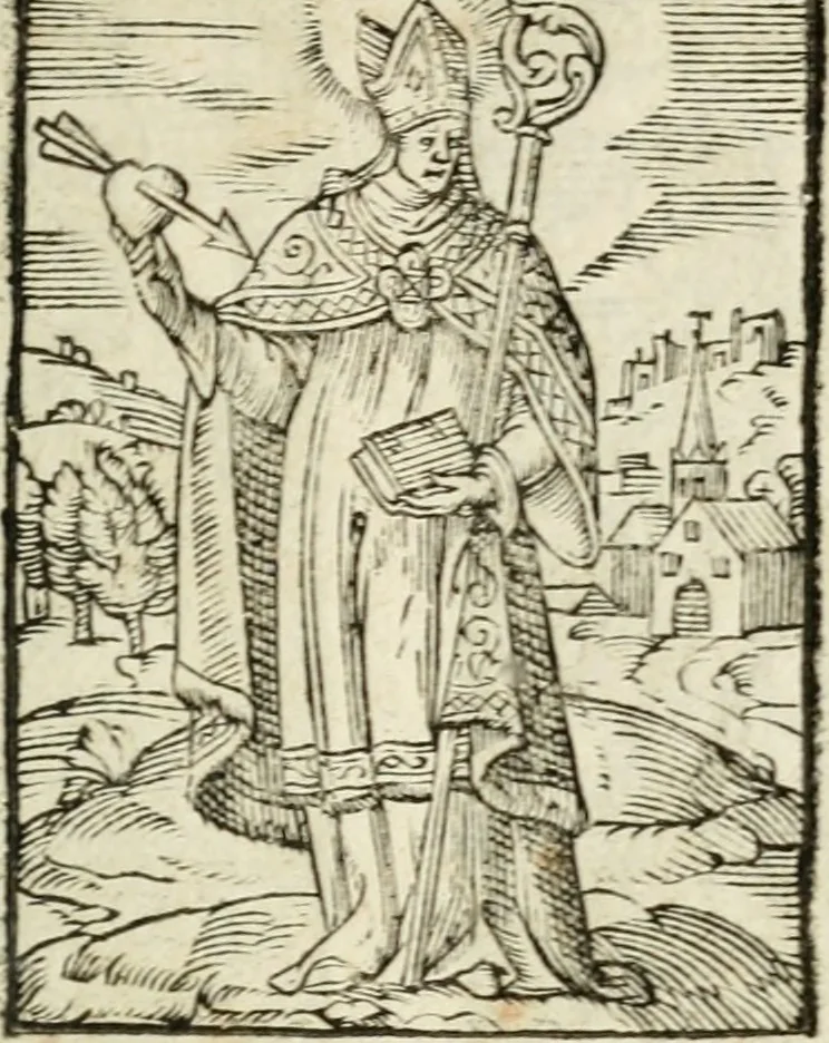 An illustration from Des decorations funebres, ou il est amplement traite' des tentures, des lumieres, des mausolées, catafalques, inscriptions & autres ornemens funebres; avec tout ce qui s'est fait de plus considerable depuis plus d'un siecle, pour les papes, empereurs, rois, reines, cardinaux, princes, prelats, sçavans & personnes illustres en naissance, vertu & dignitè, &c. .., 1684, leaf 246