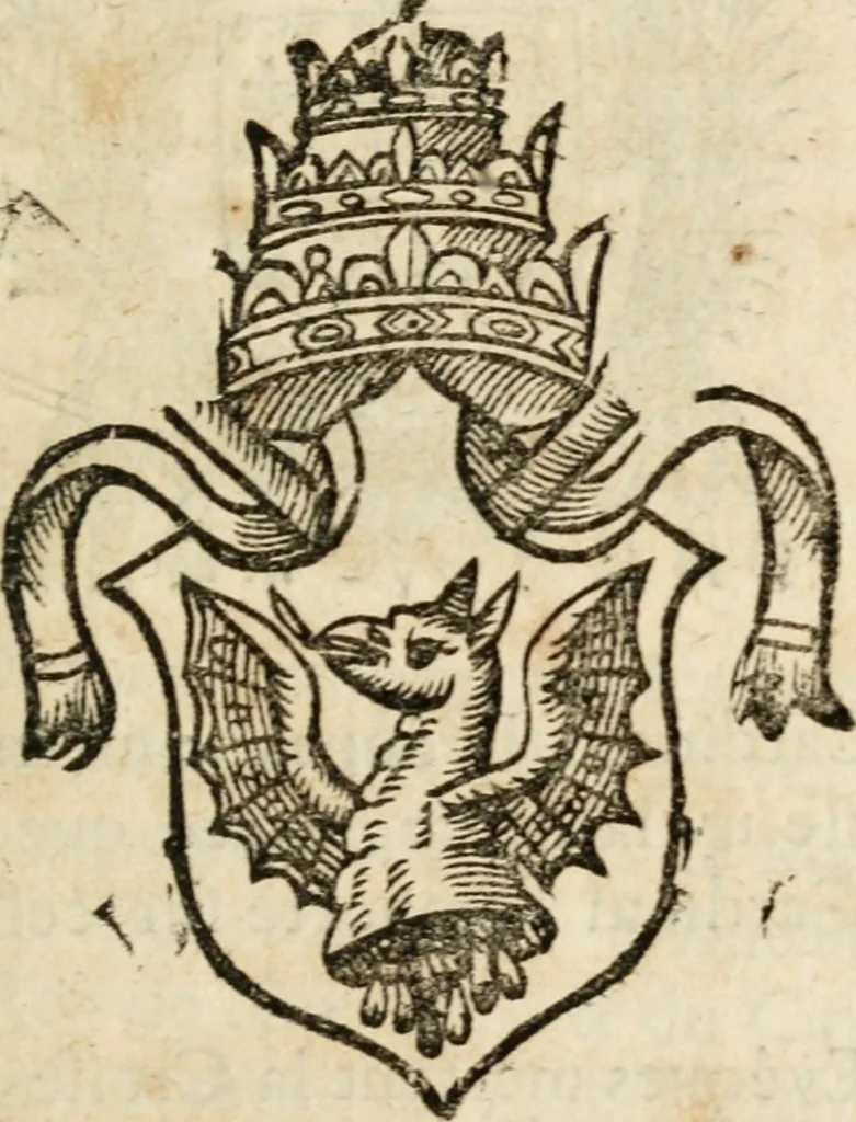 An illustration from Des decorations funebres, ou il est amplement traite' des tentures, des lumieres, des mausolées, catafalques, inscriptions & autres ornemens funebres; avec tout ce qui s'est fait de plus considerable depuis plus d'un siecle, pour les papes, empereurs, rois, reines, cardinaux, princes, prelats, sçavans & personnes illustres en naissance, vertu & dignitè, &c. .., 1684, leaf 272