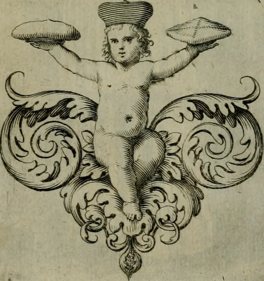 An illustration from Figures des differents habits des chanoines reguliers en ce siecle : auec vn discours sur les habits anciens et modernes de chanoines tant seculiers, que reguliers, 1666, leaf 36