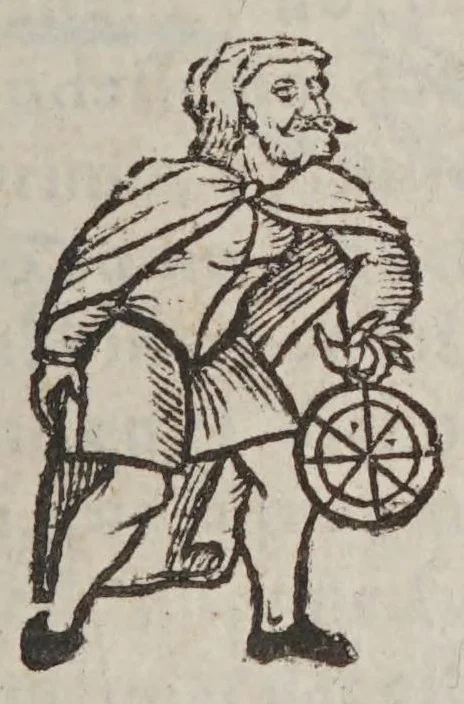 An illustration from Desengaño de celos, 1586, leaf 15