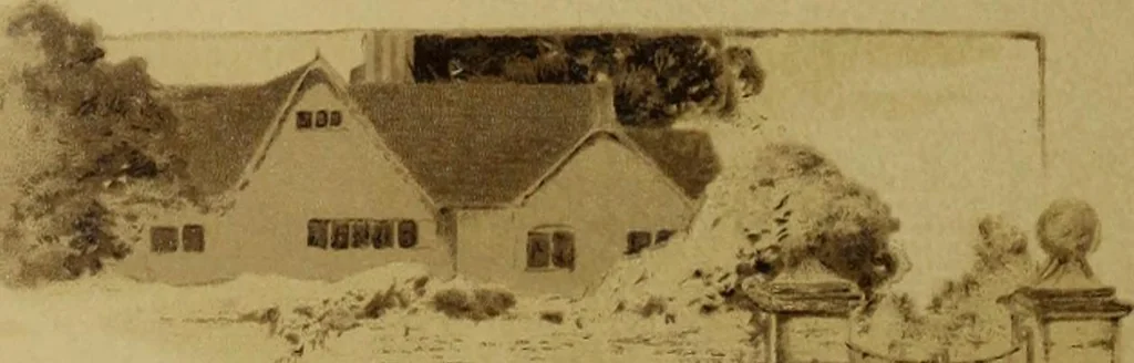 An illustration from The deserted village, 1800, leaf 19