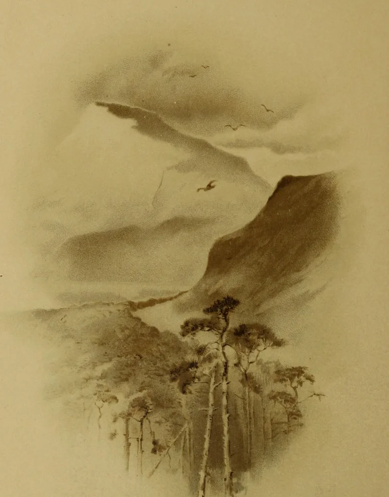 An illustration from The deserted village, 1800, leaf 25