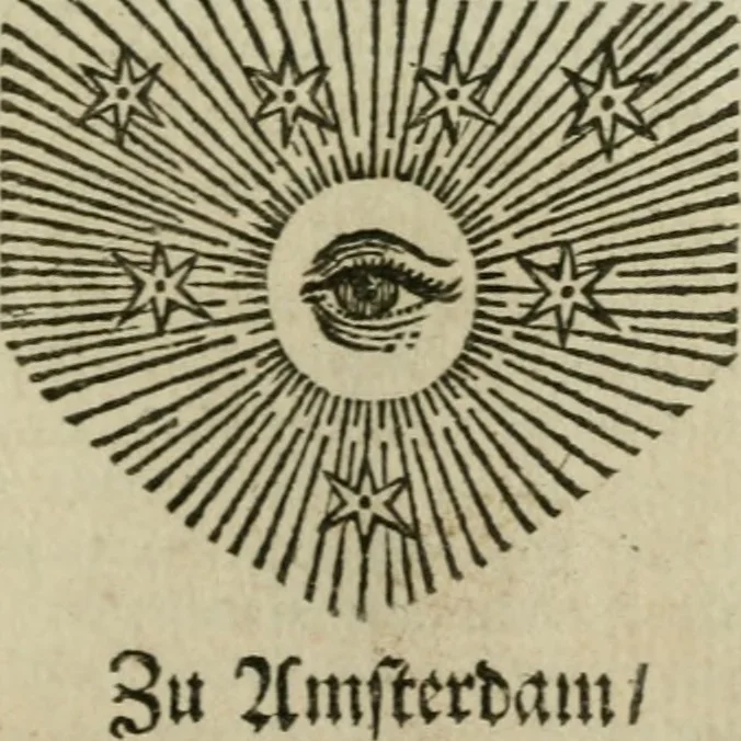 An illustration from Des gottseeligen hocherleuchteten Jacob Böhmens teutonici Philosophi Alle theosophische Wercken : darinnen alle tieffe Geheimnüsse Gottes der ewigen und zeitlichen Natur und Creatur : samt dem wahren Grunde christlicher Religion und der Gottseeligkeit, nach dem apostolischen Gezeugnüss offenbahrer werden : theils aus des Authoris eigenen Originalen, theils aus den ersten und nachgesehenen besten Copyen auffs fleissigste corrigiret : und in Beyfügung etlicher Clavium so vorhin noch nie gedruckt, nebenst einem zweyfachen Register : den Liebhabern göttlicher und natürlicher Weissheit zum besten an Tag gegeben, 1682, leaf 856