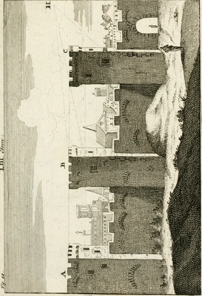 An illustration from Des Herrn Leonhard von Vinci, ersten Mahlers in Florenz, Praktisches Werk von der Mahlerey : worinnen diese vortrefliche Kunst hauptsächlich nach geometrisch- optisch- und mechanischen Grunden gelehret : wie auch nach anatomischen Regeln die verschiedenen Stellungen, Bewegungen und Berrichtungen der Glieder des menschlichen Körpors, deutlich vorgestellet wird, 1786, leaf 268